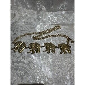 Vintage Elephant Chain Belt